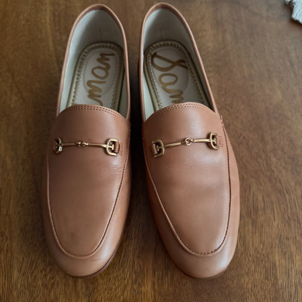 Sam Edelman Loraine loafer tan sz 7.5. Pre owned ,excellent condition